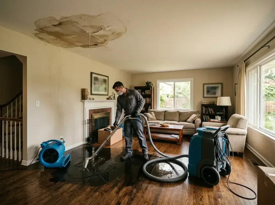 attic-pipe-burst-ceiling-drip-008 — frequently asked questions, Water Damage Restoration & Carpet Care in Clever, MO